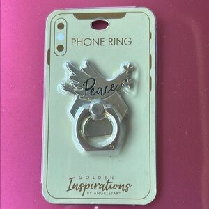 Golden Inspirations Peace Phone Ring